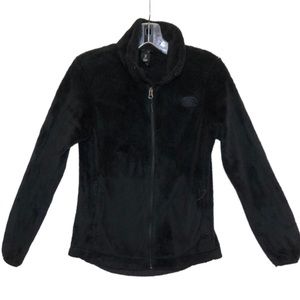 The North Face black fleece jacket size extra small